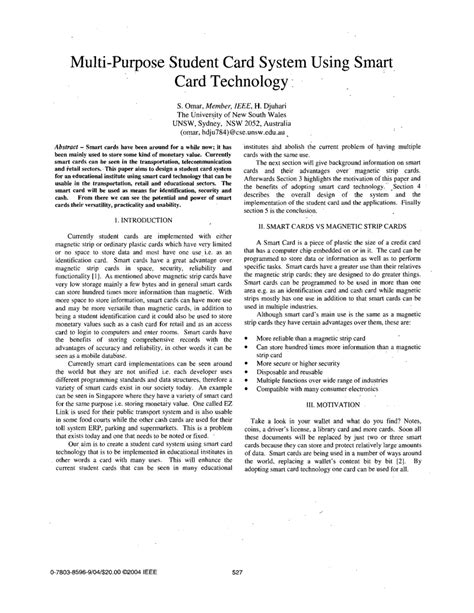 ieee paper on smart card pdf|Smart card technology with case studies .